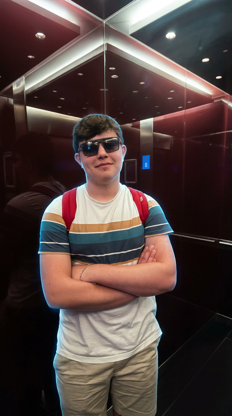 Portrait of Liam Rivers, candidate for Head Boy